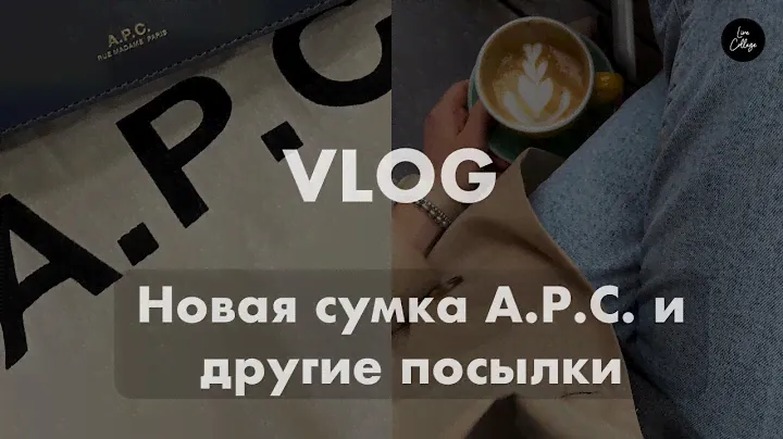 Домашний влог. Новая сумка A.P.C.,  посылка Reima. Гастрономический ужин скандинавской кухни.
