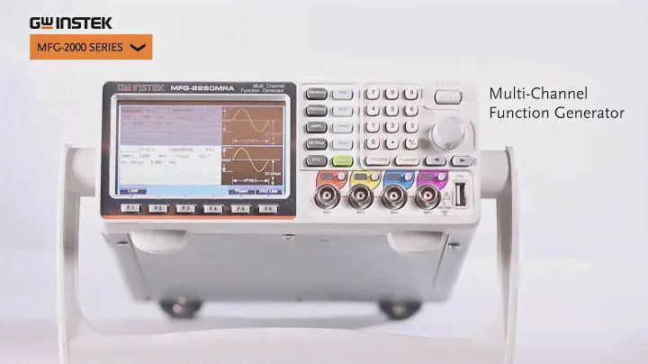 GW Instek - AFG-3000 Series & MFG-2000 Series Isolated Channel Function Generator