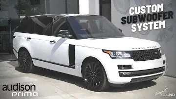 2020 Range Rover Custom Bass System Installation w/ Audison Prima 10" Subwoofer | Newport Sound