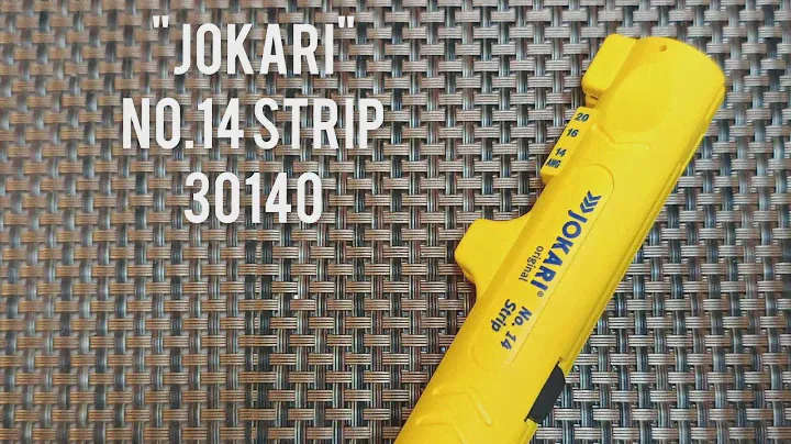 Снять изоляцию -легко!Стриппер Jokari N14,art.30140.