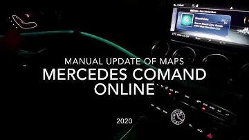 How to update Mercedes COMAND Online Maps manually