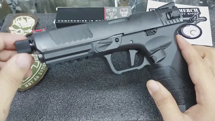 APS XTP SHARK FULL AUTO GAS BLOWBACK AIRSOFT PISTOL